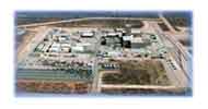 aerial view of WIPP site